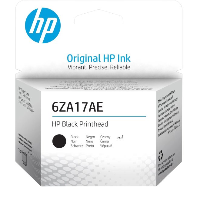 Głowica drukująca HP 6ZA17AE czarny